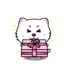 Little Tiger ＆ White Cat（個別スタンプ：37）