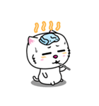 Little Tiger ＆ White Cat（個別スタンプ：38）