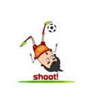 The soccer crazy #English（個別スタンプ：17）