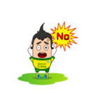 The soccer crazy #English（個別スタンプ：18）