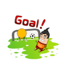 The soccer crazy #English（個別スタンプ：21）