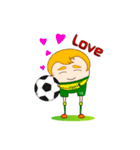 The soccer crazy #English（個別スタンプ：30）