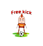 The soccer crazy #English（個別スタンプ：33）