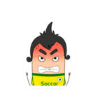 The soccer crazy #English（個別スタンプ：38）