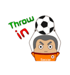 The soccer crazy #English（個別スタンプ：39）