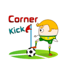 The soccer crazy #English（個別スタンプ：40）