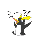 あわてん坊ペンギン（個別スタンプ：17）