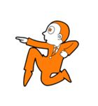 オリジナルキャラクター「オレンジ男。」（個別スタンプ：6）