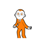 オリジナルキャラクター「オレンジ男。」（個別スタンプ：12）