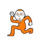 オリジナルキャラクター「オレンジ男。」（個別スタンプ：21）