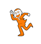 オリジナルキャラクター「オレンジ男。」（個別スタンプ：29）