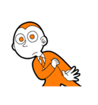 オリジナルキャラクター「オレンジ男。」（個別スタンプ：39）