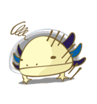 ゆるカワフルなウーパー（個別スタンプ：18）