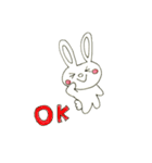 うさうさうさうさぎ（個別スタンプ：12）
