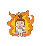 あんにょん姉弟（カタカナで韓国語）（個別スタンプ：33）