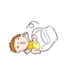 あんにょん姉弟（カタカナで韓国語）（個別スタンプ：34）