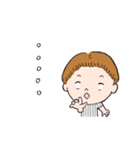 あんにょん姉弟（カタカナで韓国語）（個別スタンプ：37）
