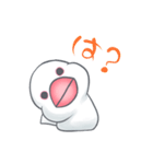 白文鳥のもっちー（個別スタンプ：4）