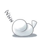 白文鳥のもっちー（個別スタンプ：11）