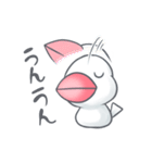 白文鳥のもっちー（個別スタンプ：31）
