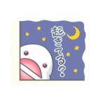 白文鳥のもっちー（個別スタンプ：37）