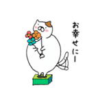 ぽちゃねこ（個別スタンプ：17）