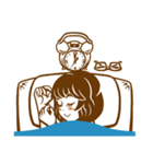 彼女のいつもの生活（個別スタンプ：22）