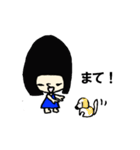 続々・黒髪ぱる子のコミカル日常（個別スタンプ：27）