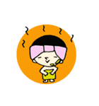 続々・黒髪ぱる子のコミカル日常（個別スタンプ：37）