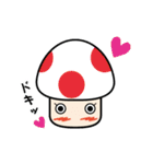 カラフルきのこちゃんズ（個別スタンプ：6）