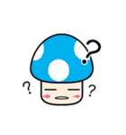 カラフルきのこちゃんズ（個別スタンプ：7）