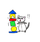 フェレットさん（個別スタンプ：35）