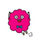 Fluff ball of pink（個別スタンプ：1）