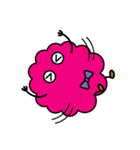 Fluff ball of pink（個別スタンプ：2）