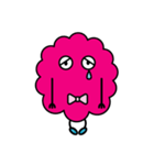 Fluff ball of pink（個別スタンプ：3）
