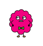 Fluff ball of pink（個別スタンプ：4）