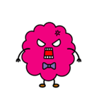 Fluff ball of pink（個別スタンプ：7）