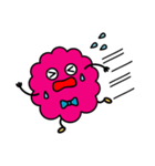 Fluff ball of pink（個別スタンプ：11）