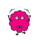 Fluff ball of pink（個別スタンプ：12）