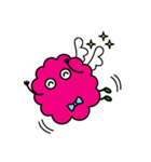 Fluff ball of pink（個別スタンプ：15）