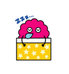 Fluff ball of pink（個別スタンプ：16）
