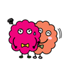 Fluff ball of pink（個別スタンプ：20）