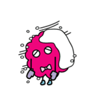 Fluff ball of pink（個別スタンプ：23）