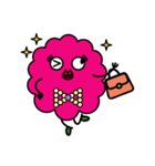 Fluff ball of pink（個別スタンプ：25）