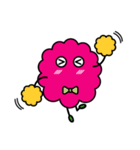 Fluff ball of pink（個別スタンプ：38）