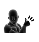 3D EXERCISE HUMAN（個別スタンプ：22）
