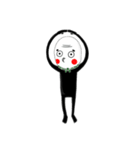 無口な、ひょっとこさん（個別スタンプ：17）