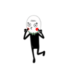 無口な、ひょっとこさん（個別スタンプ：29）