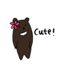 Kawaii Bears(Only English)（個別スタンプ：4）