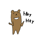 Kawaii Bears(Only English)（個別スタンプ：24）